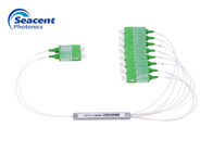 2x8 Micro Type PLC Splitter Low Insertion Loss With SC/APC Connector