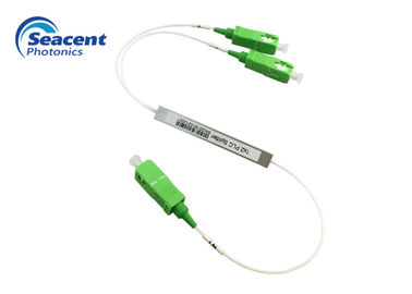Bộ tách mạch ánh sáng phẳng PLC Loại 1x2 với đầu nối SC APC