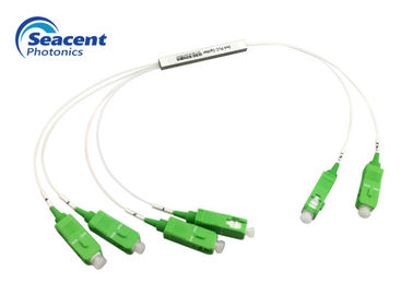 Bộ chia tín hiệu PLC sợi quang loại 2x4 với độ đồng đều kênh tuyệt vời