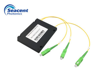Bộ chia PLC đơn chế độ Cassette Bộ tách quang 1x2 Plc 2.00mm