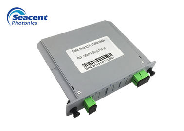 Loại chèn Bộ tách plc quang Bộ chia sợi quang 0,9mm 0,5m 1x2