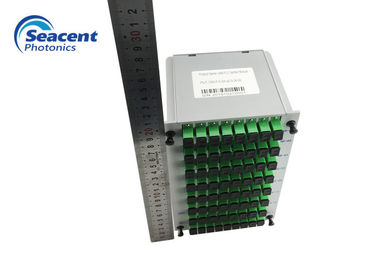 1x64 0,9mm 0,5m bộ tách sóng PLC Cassette Loại 17,1 DB Mất bộ chèn
