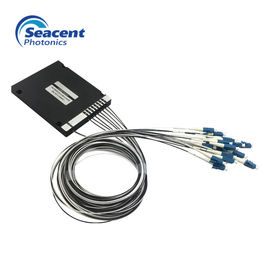 Cassette Loại DWDM Mux Demux, 1 × 8 Đa kênh 200G Sợi quang DWDM
