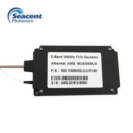 Kích thước nhỏ gọn O Band Athermal AWG Module 17CH 150GHZ Tính đồng nhất cao