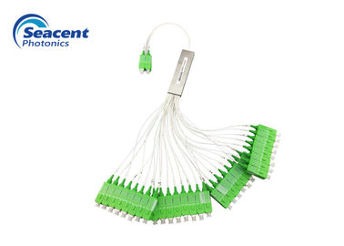 Bộ chia nhỏ sợi quang PLC Module, 2x32 Splitter Đồng nhất kênh tốt