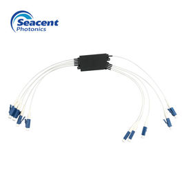 Mini CompactCWDM Mux Demux 8 CH cho mạng viễn thông Mất chèn thấp