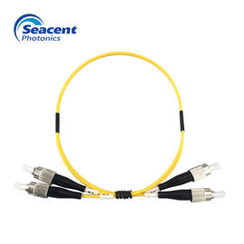 Dây nối đôi Chế độ đơn 0,5m 0,9mm với loại đầu nối ST SC LC FC
