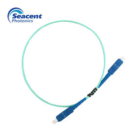 2.0mm UPC SC SC Sợi quang Patch Multimode với vật liệu PVC / LSZH