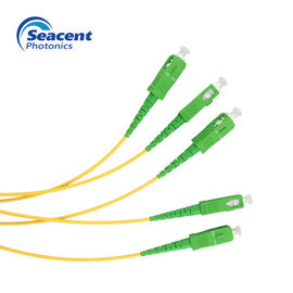 Chế độ đơn Cáp kết nối sợi quang đơn giản FC / SC / LC / ST APC / UPC Ba Lan