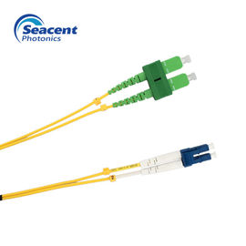 Pigtail sợi quang kép đơn chế độ với đầu nối FC / SC / LC / ST