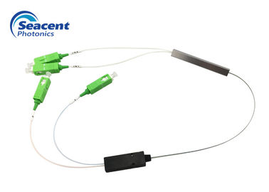 2x2 Chi nhánh PLC Splitter Hiệu suất quang tốt cho hệ thống FTTH