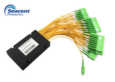 Bộ chia loại băng cassette có độ ổn định cao Bộ chia PLC 1X32 cho Internet TV có dây
