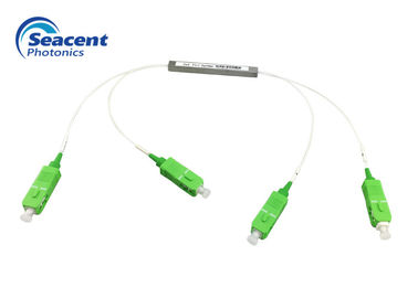 Bộ chia PLC SC APC 1x8 Bộ chia PLC sợi quang chế độ đơn cho FTTH