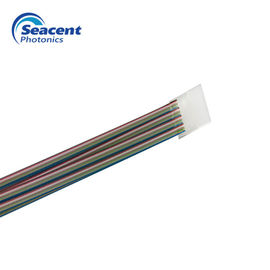 Mảng sợi quang suy hao thấp 64 CH 3 Loại vật liệu UPC / APC Góc đánh bóng